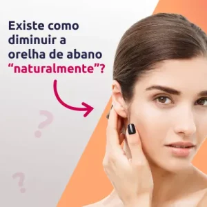 diminuir a orelha de abano naturalmente
